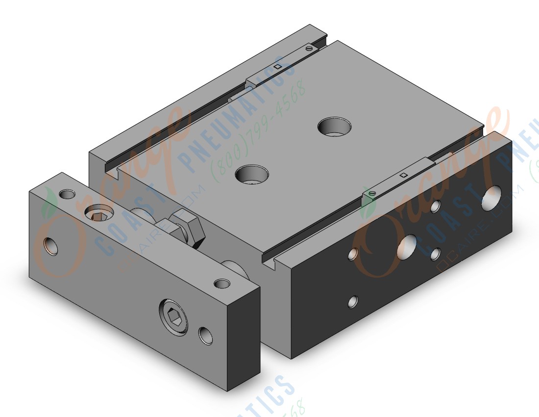 SMC CXSL32TN-25-Z73L cyl, guide, dual rod, CXS GUIDED CYLINDER