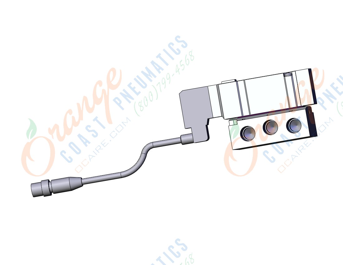 SMC SV3100R-5W1U-02 valve, sub plate type, SV3000 SOLENOID VALVE