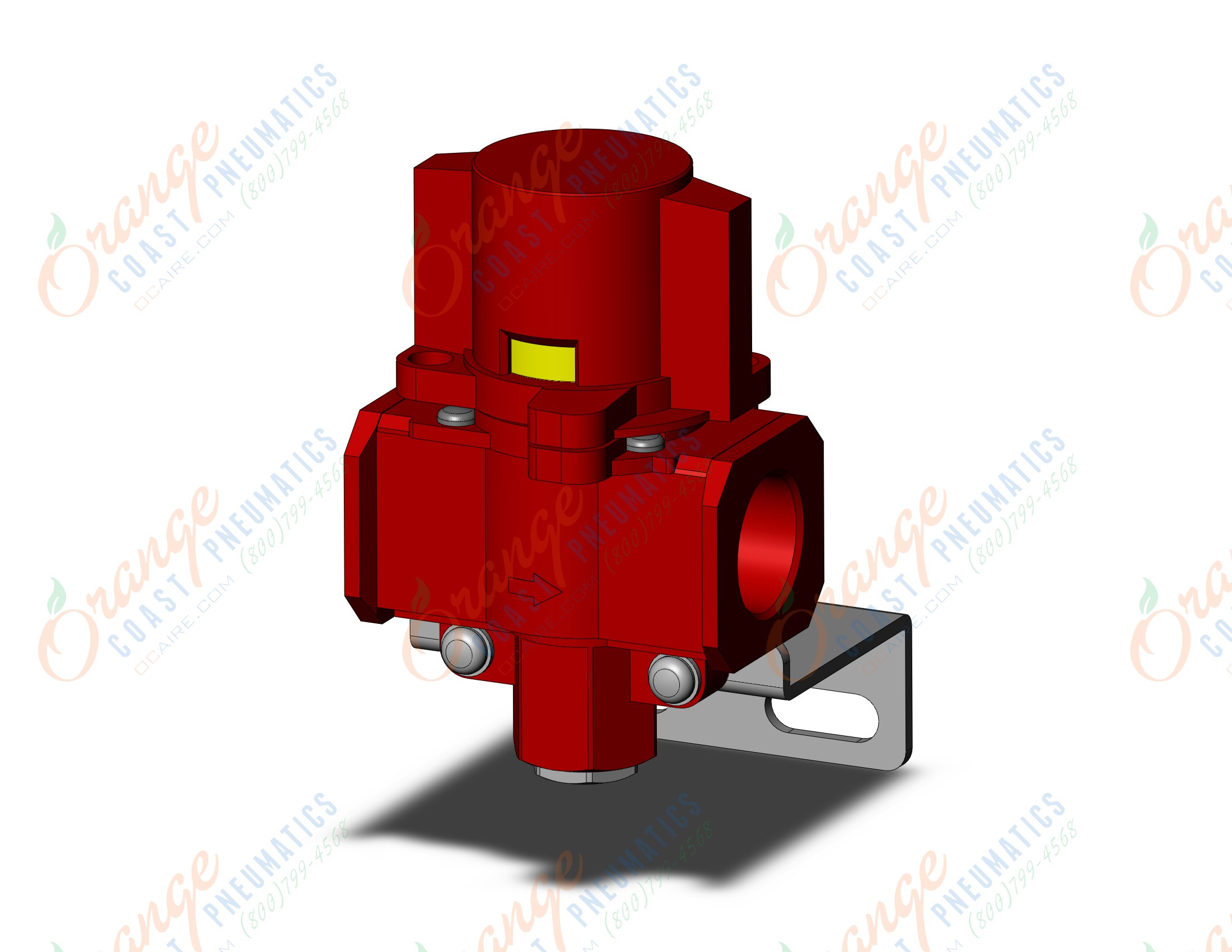 SMC VHS50-N10B-BS-Z-X1 single action relief valve, VHS HAND VALVE