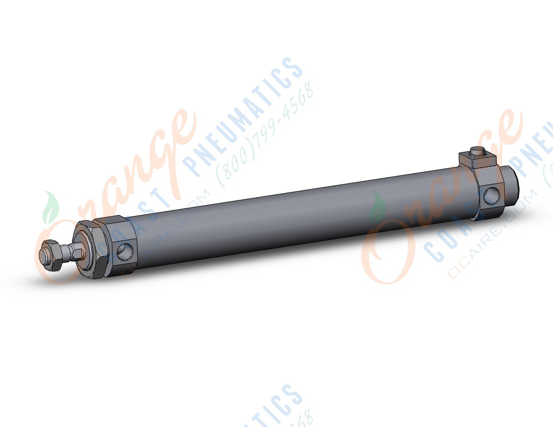 SMC CDBM2B40-250-HN cyl, round body, end lock,a-sw, CM2/CM3 ROUND BODY CYLINDER
