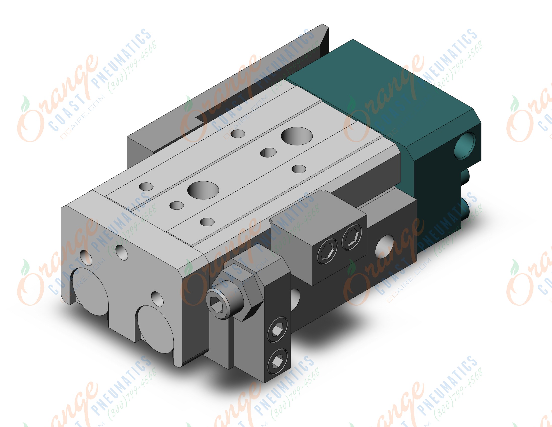 SMC MXQ20L-10CSR "cyl, GUIDED CYLINDER