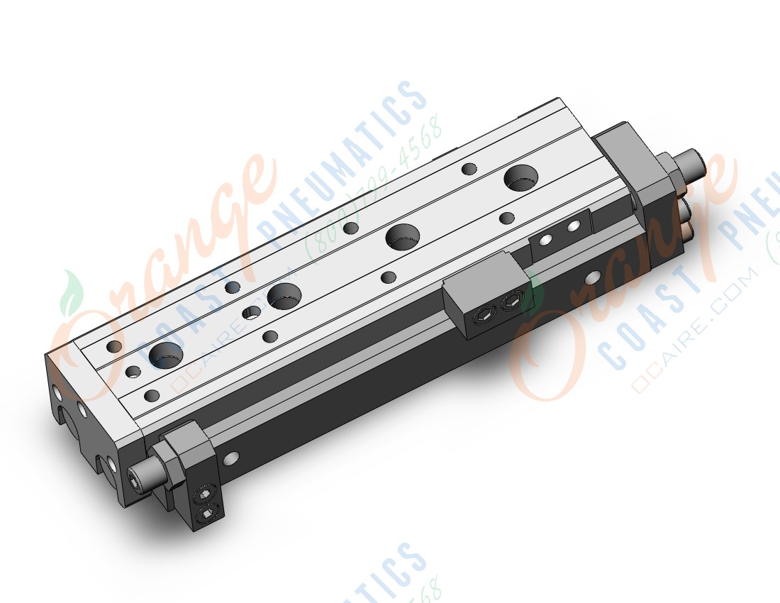 SMC MXQR12L-75C "cyl, GUIDED CYLINDER