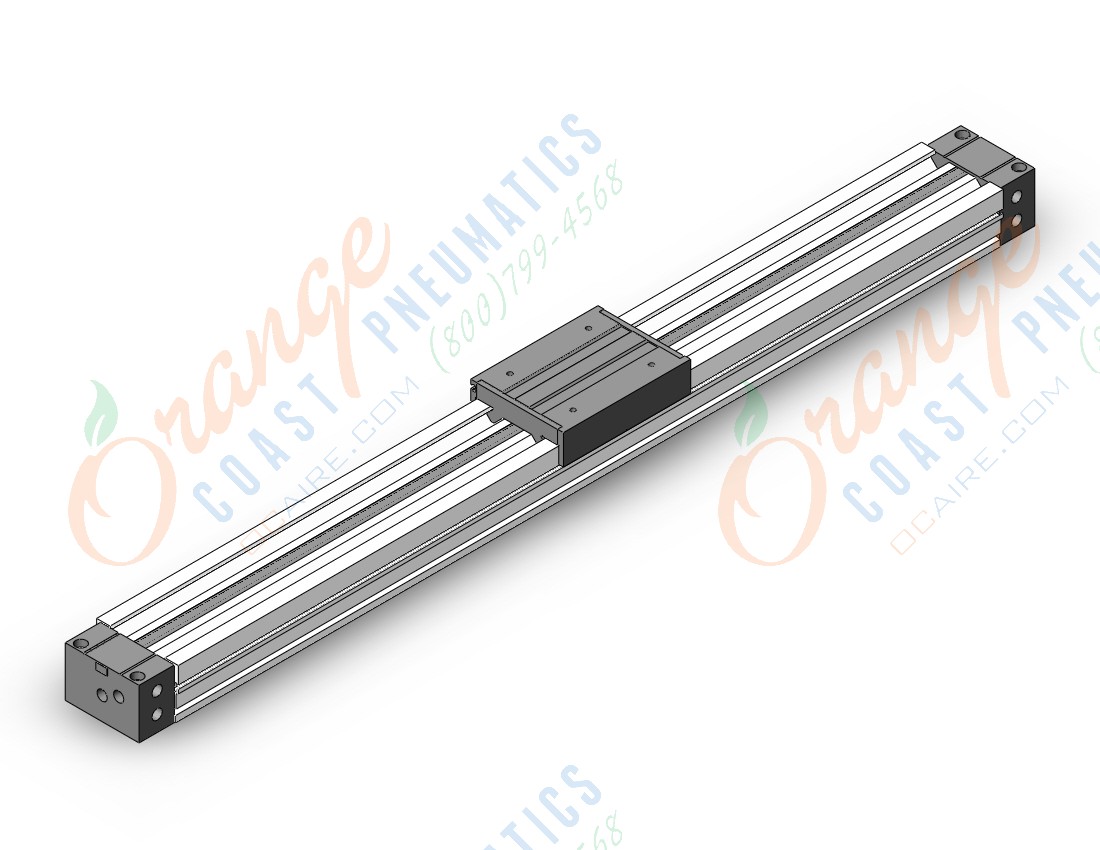 SMC MY1M40TFG-800 slide bearing guide type, RODLESS CYLINDER