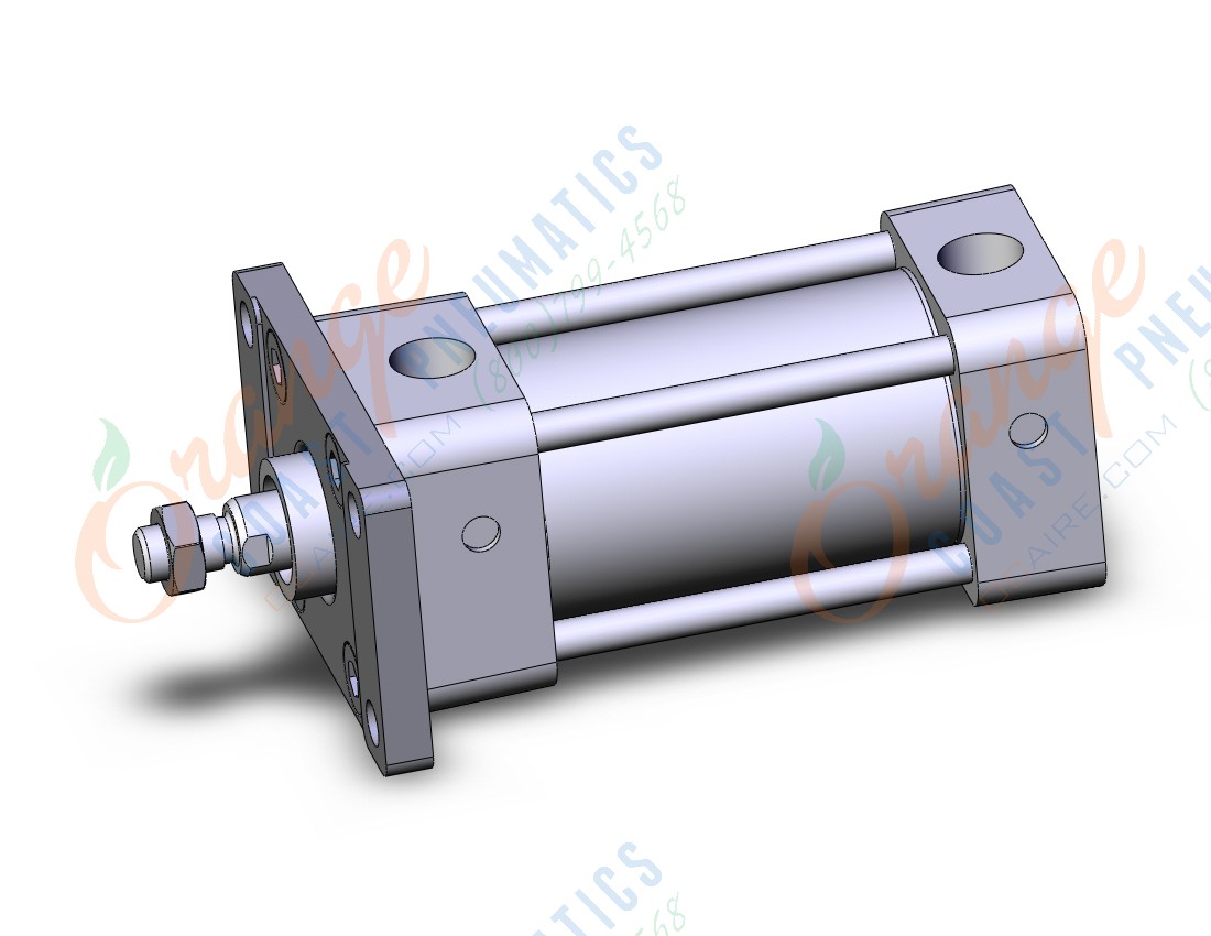 SMC NCDA1F200-0200-X130US "cylinder, TIE ROD CYLINDER