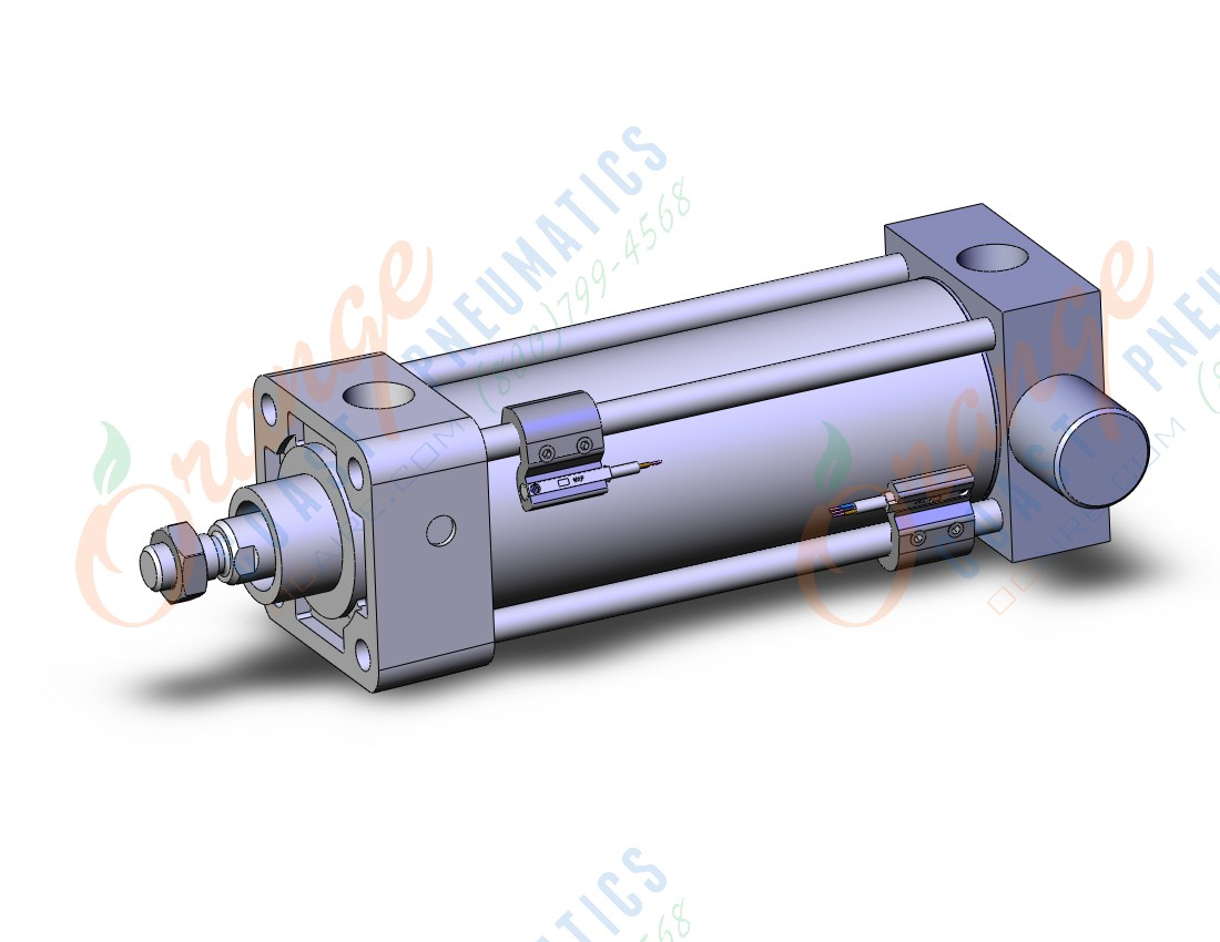 SMC NCDA1J200-0400-M9PSAPC "cylinder, TIE ROD CYLINDER