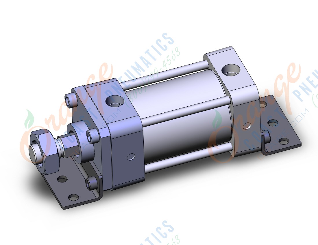 SMC NCDA1KL250-0200-X119US "cylinder, TIE ROD CYLINDER