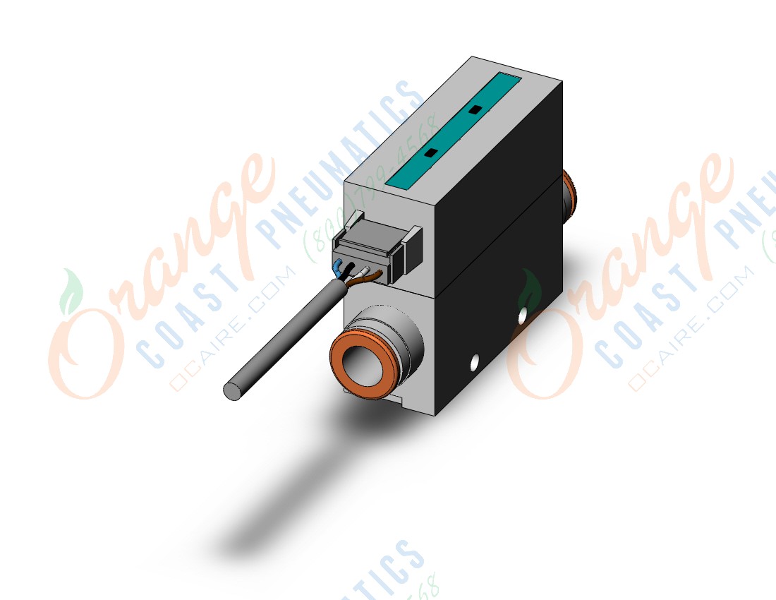 SMC PFM511-C8-2-A 2-color digital flow switch for air, DIGITAL FLOW SWITCH