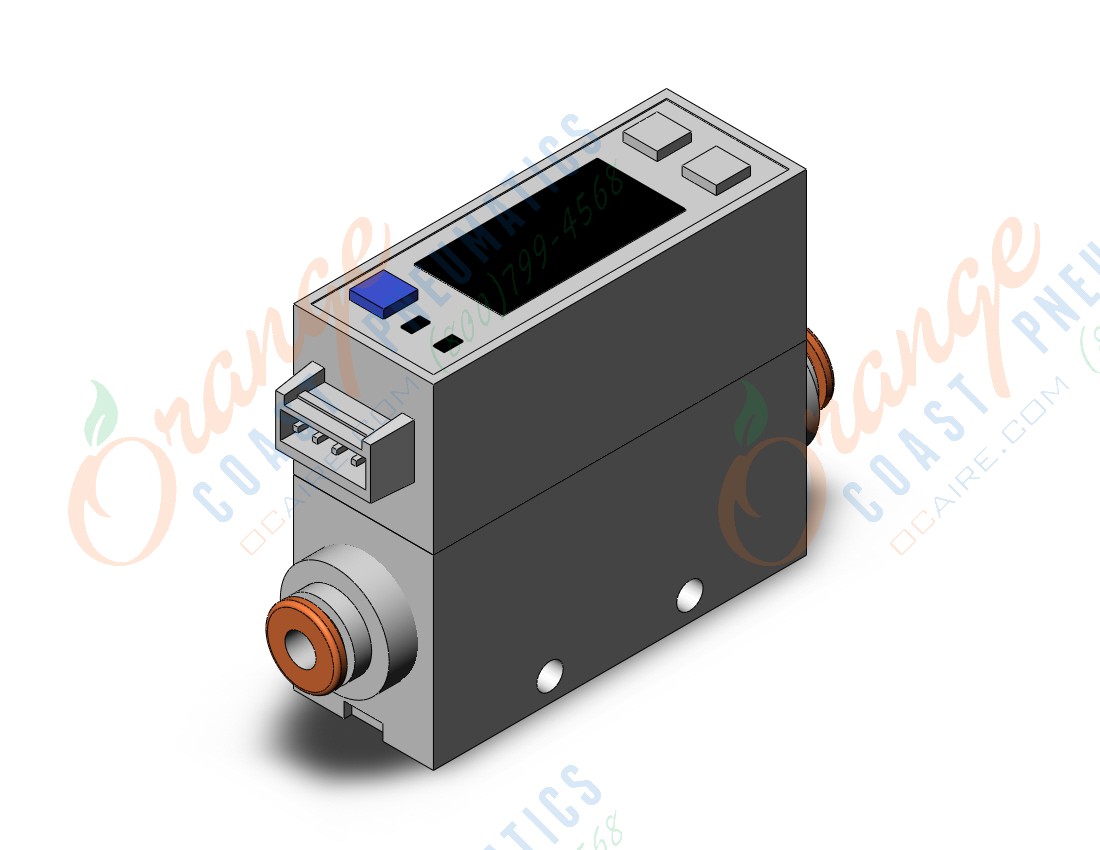 SMC PFM710-C4-B-Z 2-color digital flow switch for air, DIGITAL FLOW SWITCH