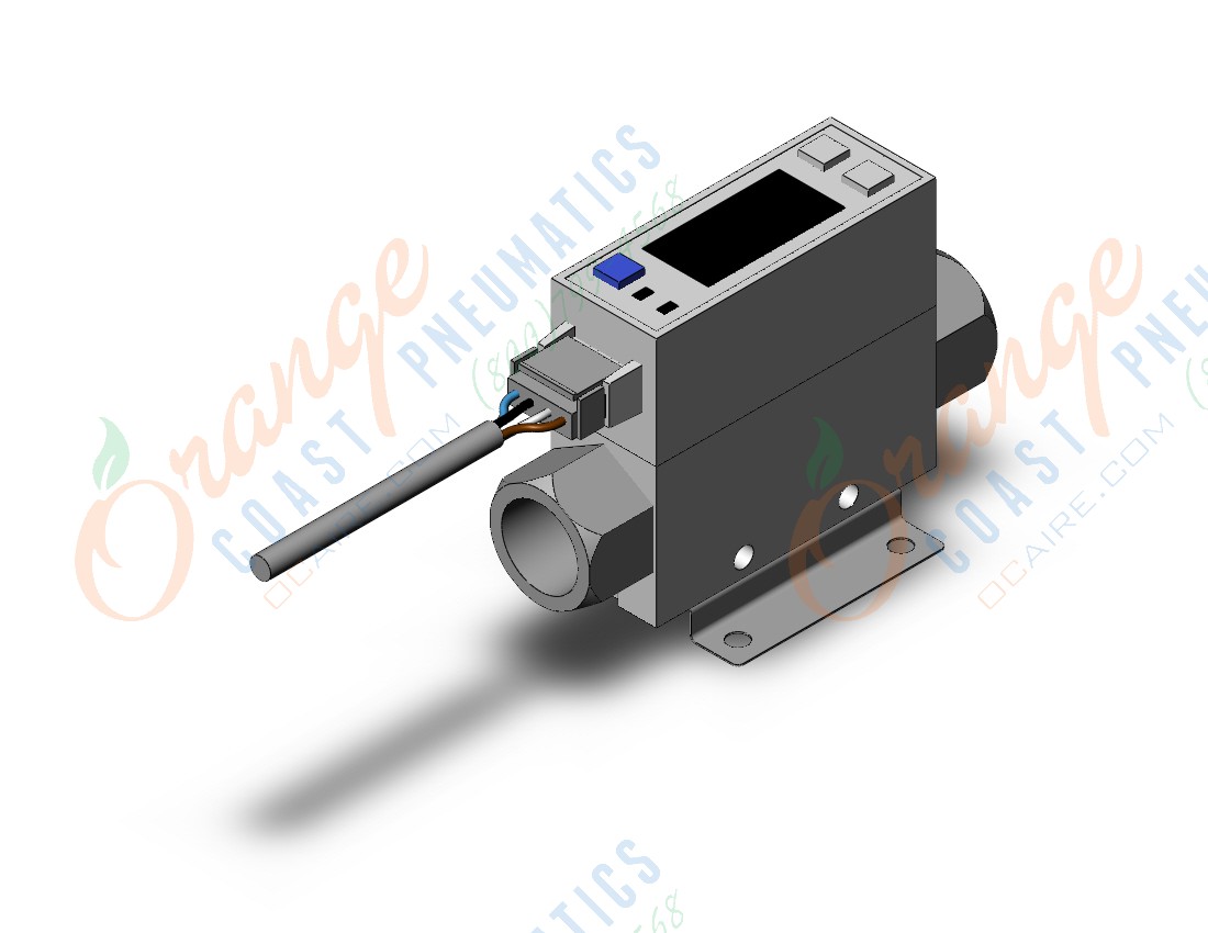 SMC PFM711-02-B-M-R 2-color digital flow switch for air, DIGITAL FLOW SWITCH