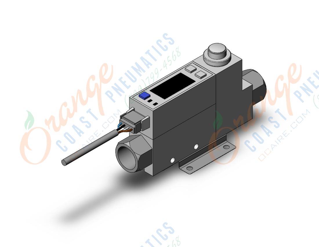 SMC PFM711S-N02-F-NA-S 2-color digital flow switch for air, DIGITAL FLOW SWITCH