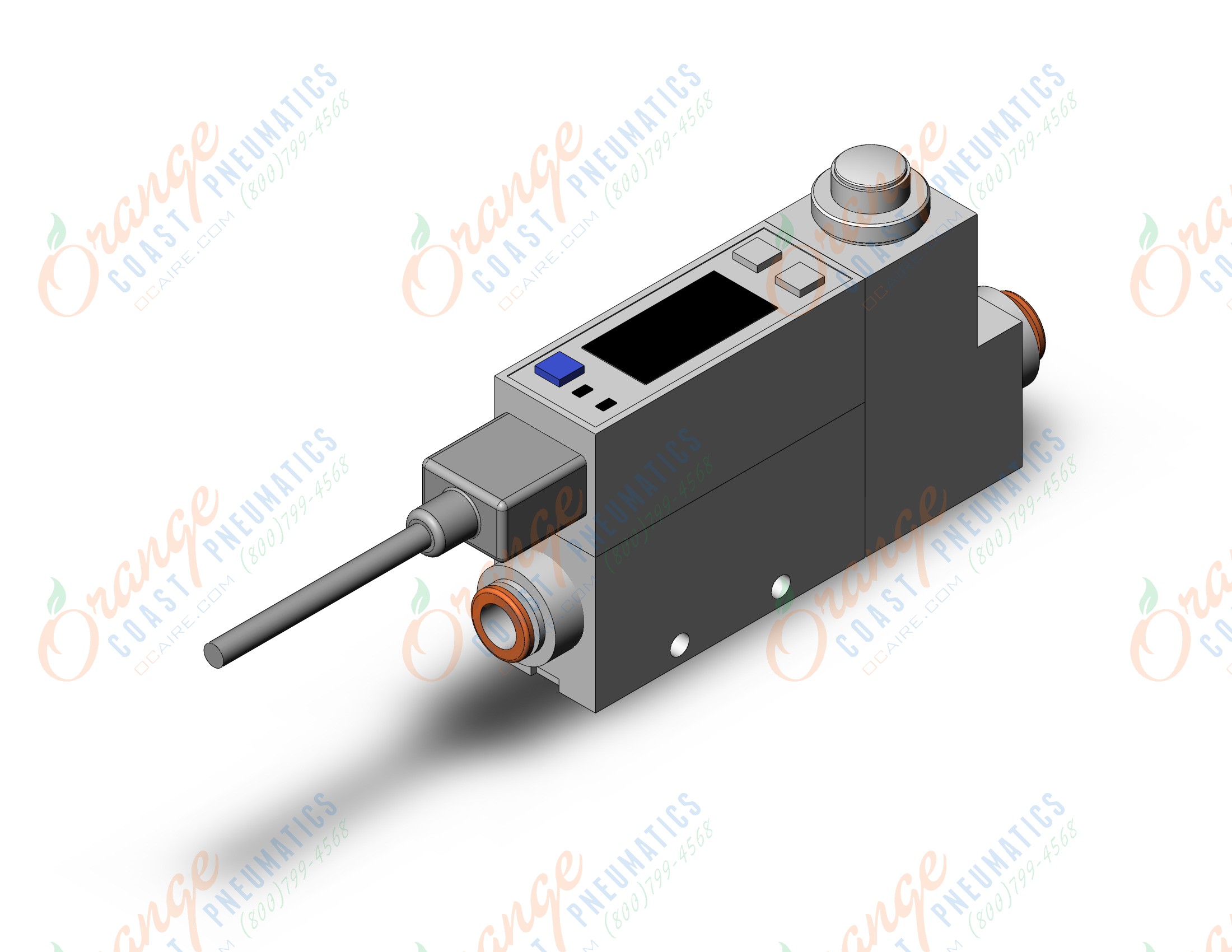 SMC PFM750S-N7-F-W 2-color digital flow switch for air, DIGITAL FLOW SWITCH