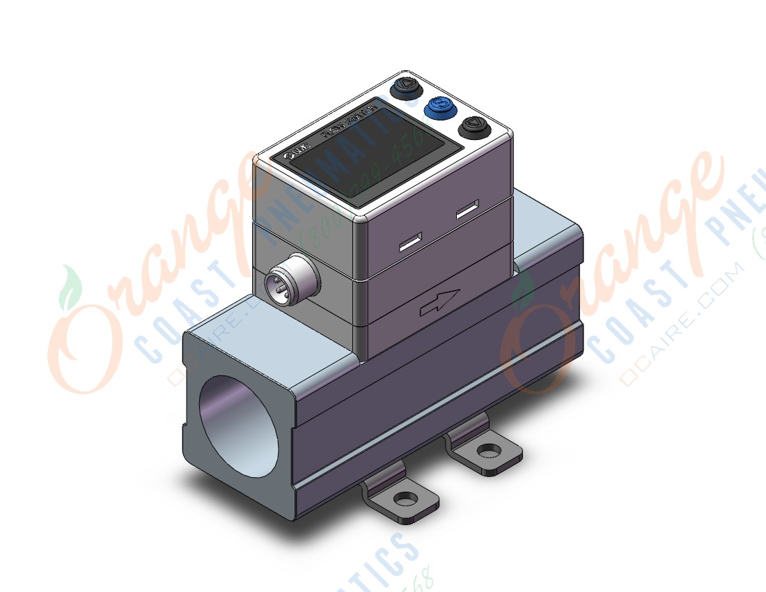 SMC PFMC7102-F04-BN-RA 2-color digital flow switch for air, DIGITAL FLOW SWITCH