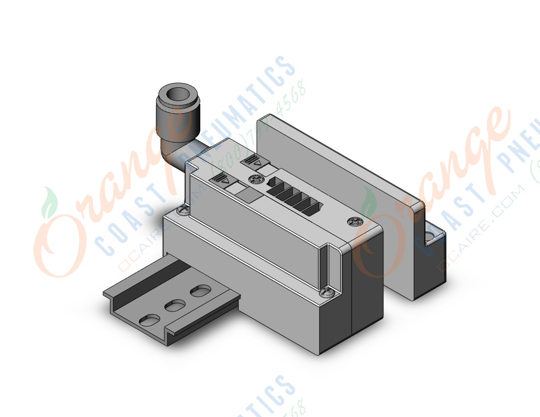 SMC SS5J2-60-02USL "mfld, 4/5 PORT SOLENOID VALVE