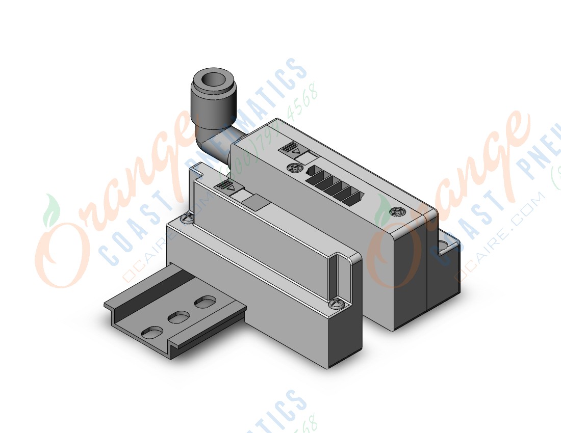 SMC SS5J2-60-02DSL sj manifold, 4/5 PORT SOLENOID VALVE