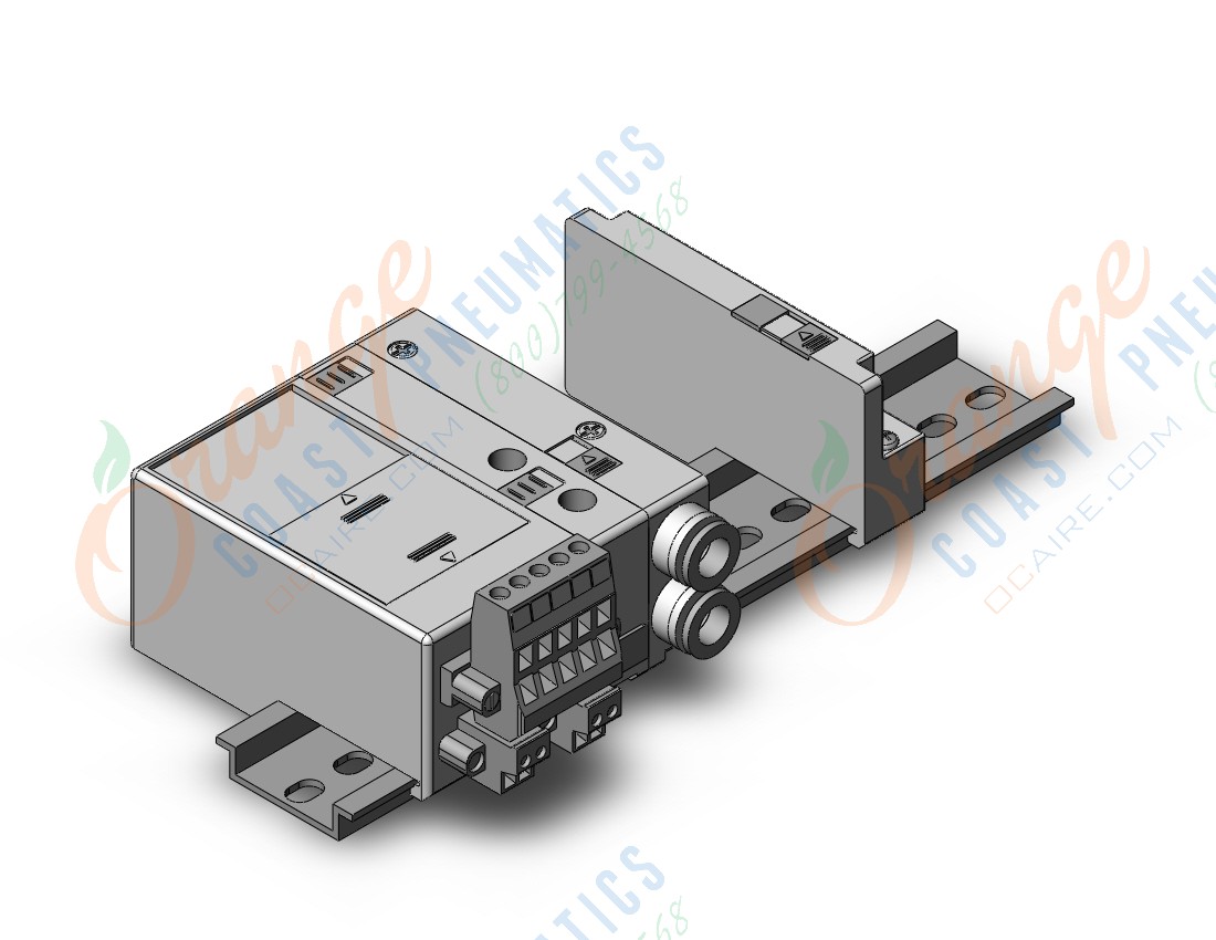 SMC SS5J3-60SQ3D-04D5 "mfld, 4/5 PORT SOLENOID VALVE