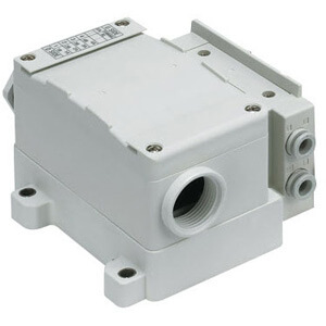 SMC SS5Y7-10T-08B-N11 ss5y7 8 sta manifold base, 4/5 PORT SOLENOID VALVE