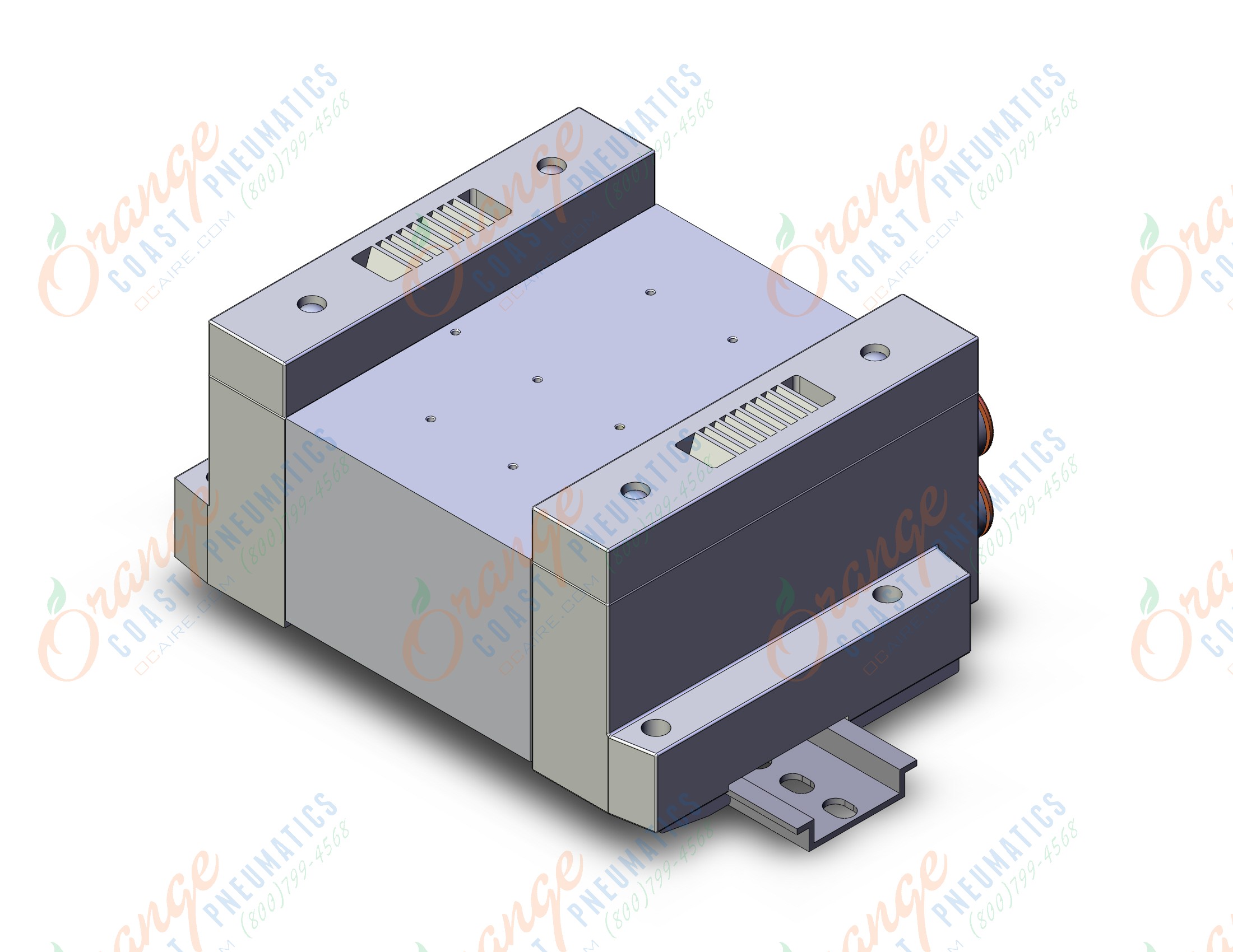 SMC SS5Y9-43-03DS-02-D "manifold, 4/5 PORT SOLENOID VALVE