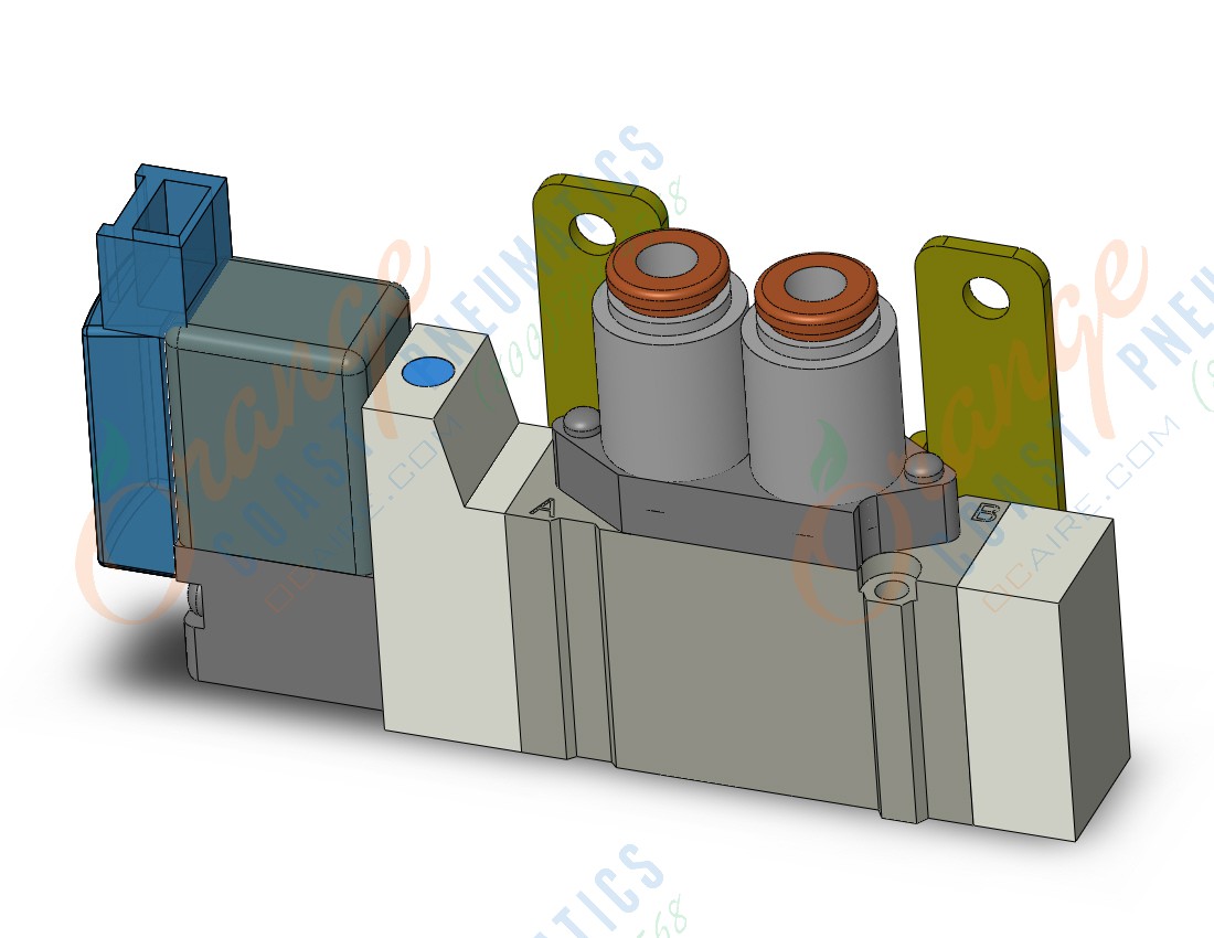 SMC SY3120T-5MOZ-C4-F2 "valve, 4/5 PORT SOLENOID VALVE