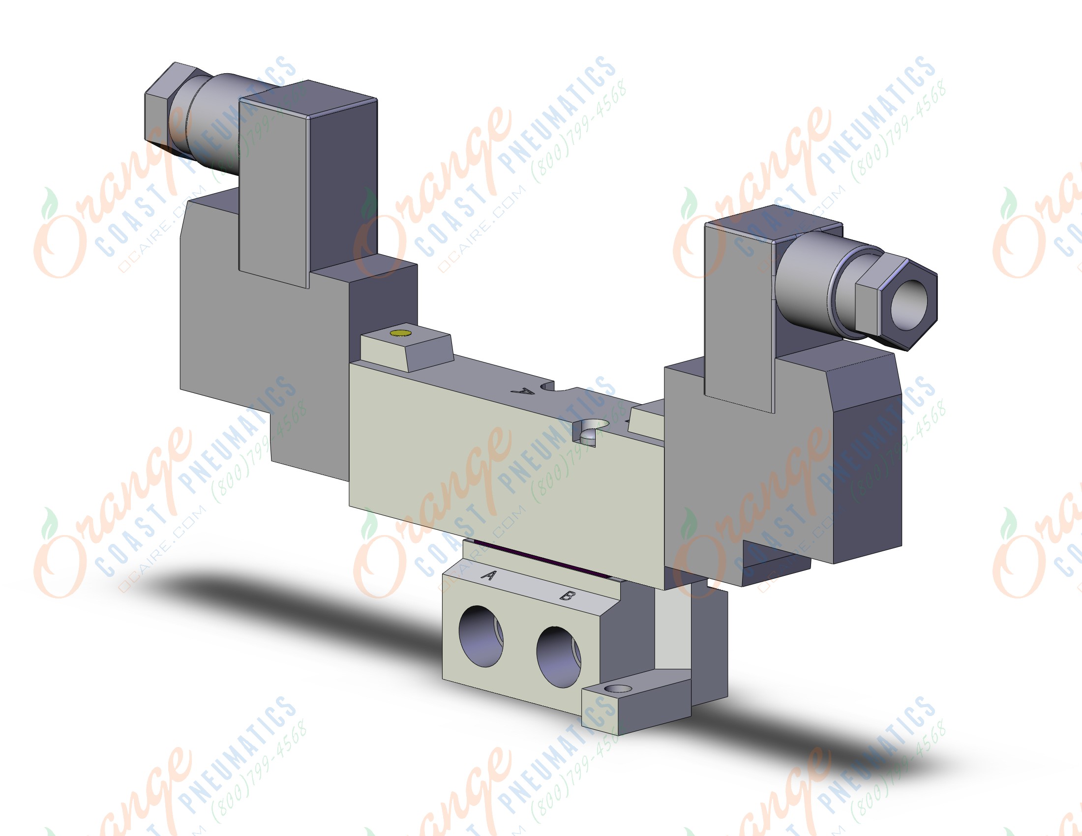 SMC SYJ5343-5DZ-01N syj5000 valve, 4/5 PORT SOLENOID VALVE