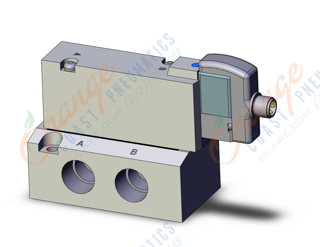 SMC SYJ7143-5WOZ-02N syj7000 valve, 4/5 PORT SOLENOID VALVE