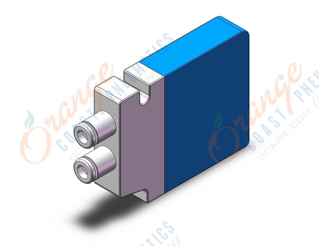 SMC V120T-D5CZ-C4 modular sol. valve, 3 PORT SOLENOID VALVE