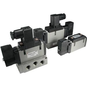 SMC VFR3000-P-B02 subplate, 4/5 PORT SOLENOID VALVE