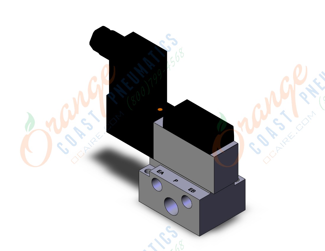 SMC VFS2110-5TZ-02N vfs2000 sgl. non plug-in base, 4/5 PORT SOLENOID VALVE