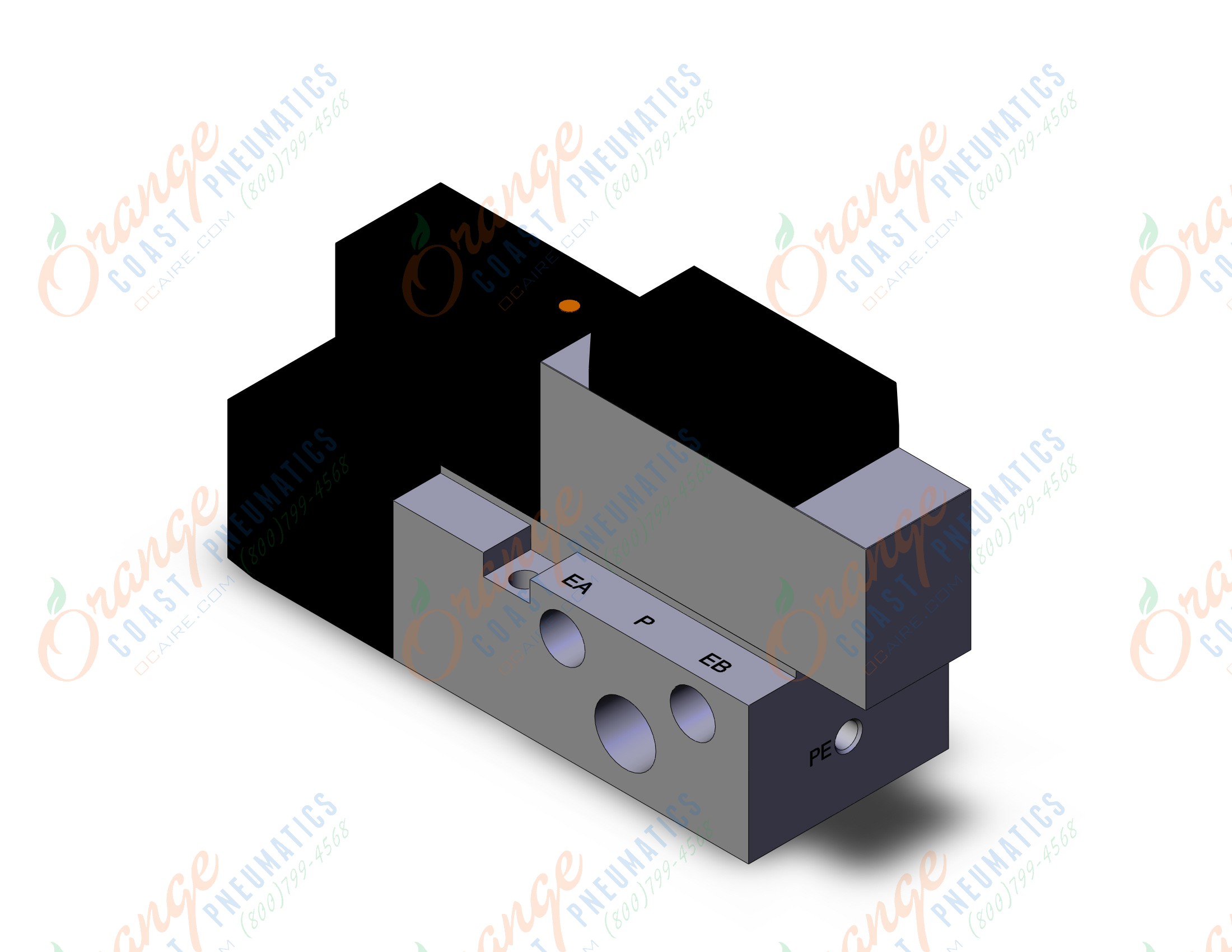 SMC VFS2310-5DOZ-02F valve dbl non plug-in base mt, 4/5 PORT SOLENOID VALVE
