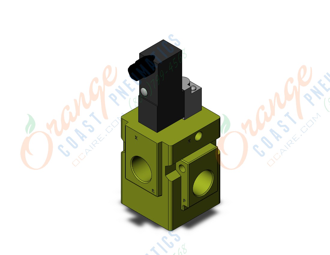 SMC VG342-3DZ-06TA 3 port poppet type valve, 3 PORT SOLENOID VALVE