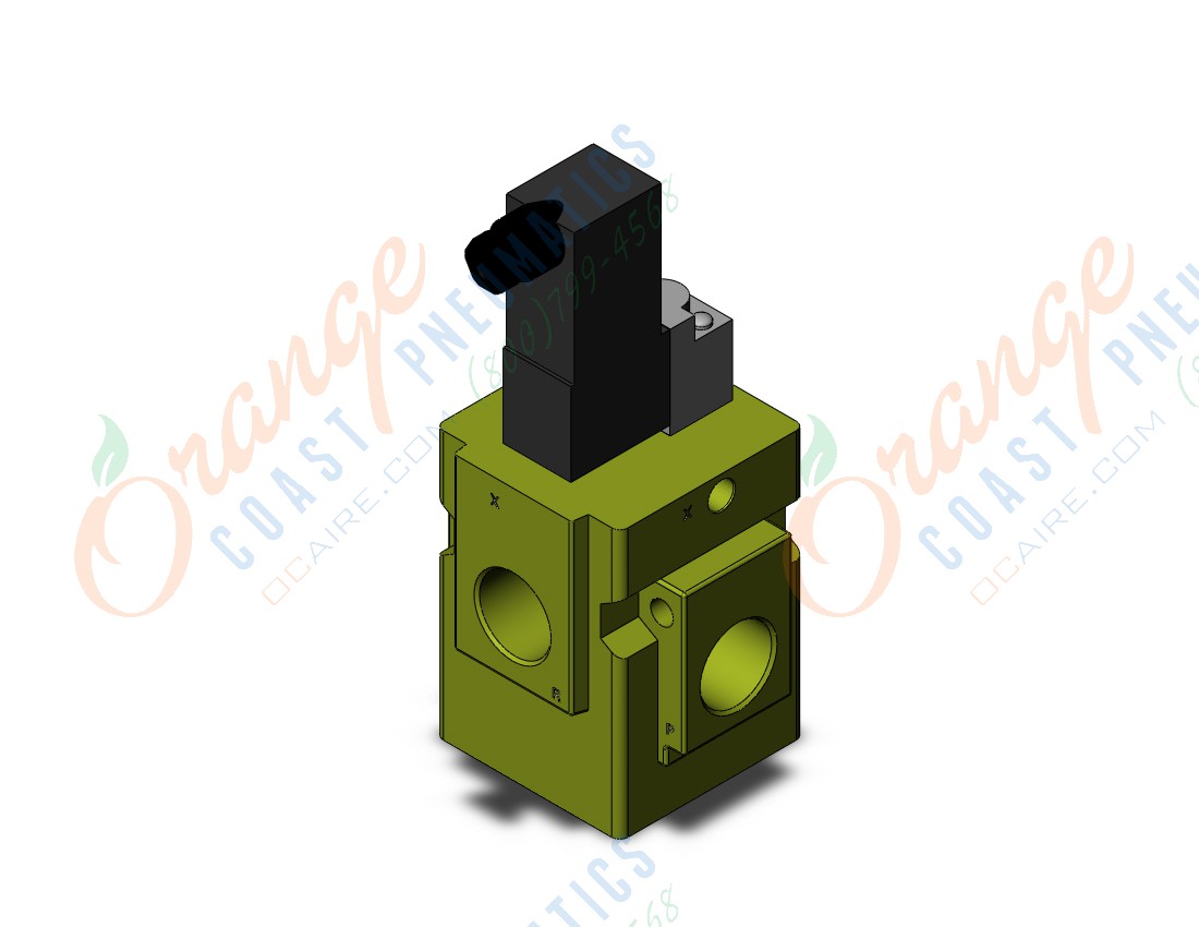 SMC VG342-5D-06NA-Q 3 port poppet type valve, 3 PORT SOLENOID VALVE
