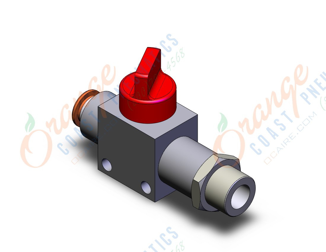 SMC VHK3-08F-02SR finger valve, MECHANICAL VALVE