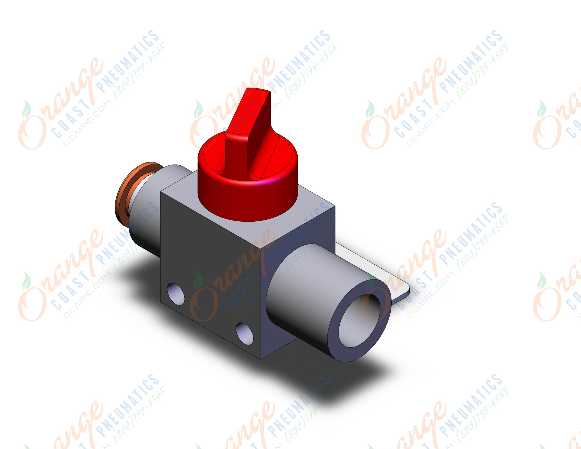 SMC VHK3-08F-02SRL finger valve, MECHANICAL VALVE