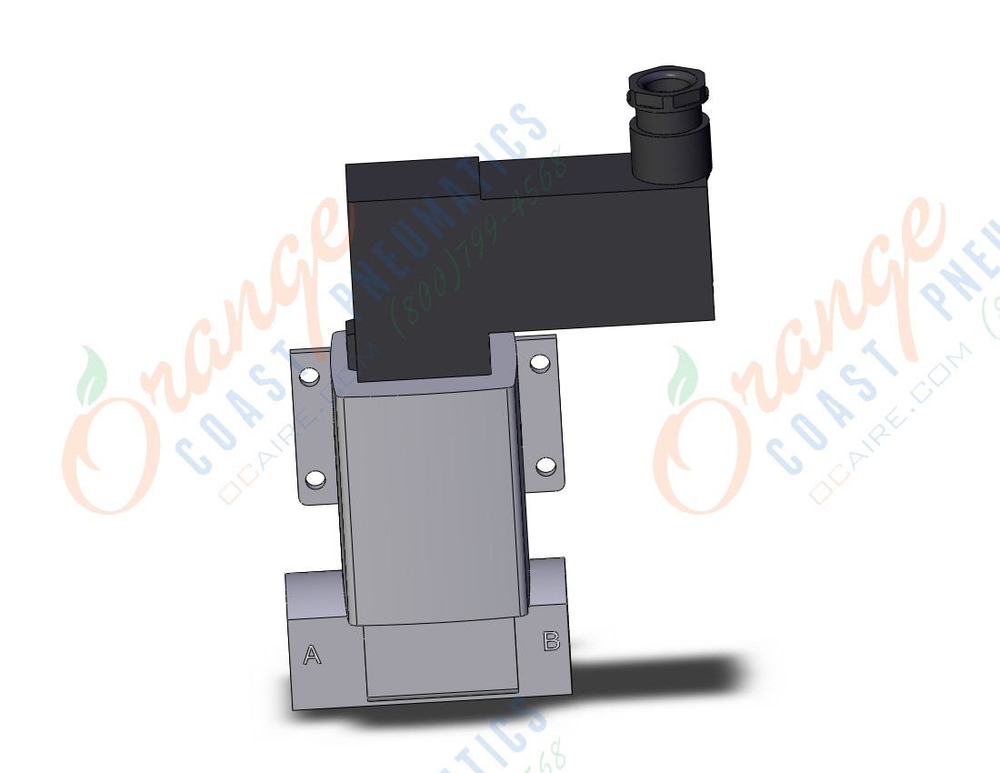 SMC VNB214BS-15A-5DZ-B externally piloted valve, 2 PORT PROCESS VALVE