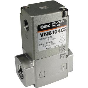 SMC VNB601A-F40A-X325 "process valve, 2 PORT PROCESS VALVE