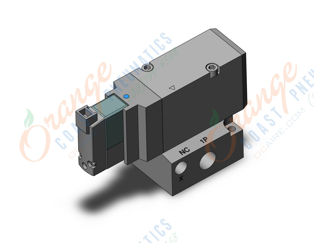 SMC VP544T-5MOZ1-02NA "valve, 3 PORT SOLENOID VALVE