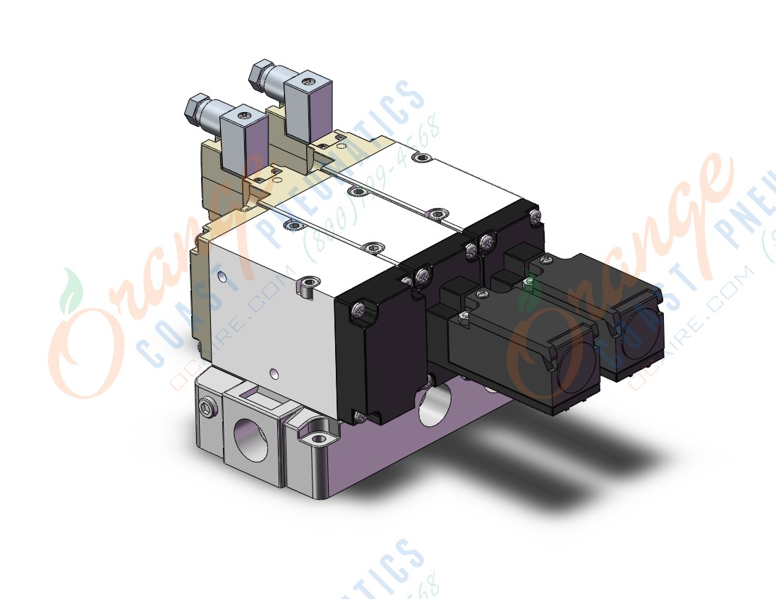 SMC VP744R-5DZ1-04-X555 "valve, 3 PORT SOLENOID VALVE