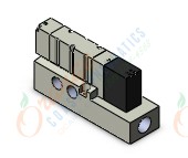 SMC VQ4201-61-03N 5 port solenoid valve, 4/5 PORT SOLENOID VALVE