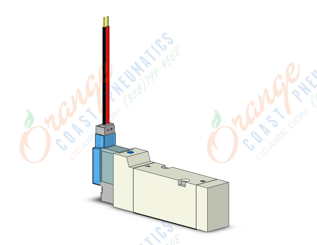 SMC VQZ2151-5M1-Q 2000 series 5 port valve, 4/5 PORT SOLENOID VALVE