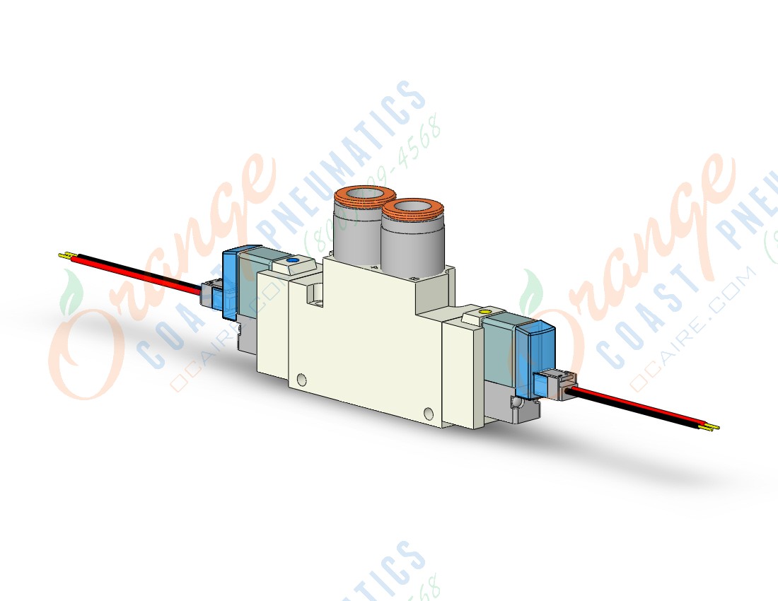 SMC VQZ3220-5L1-C10 3000 series 5 port valve, 4/5 PORT SOLENOID VALVE
