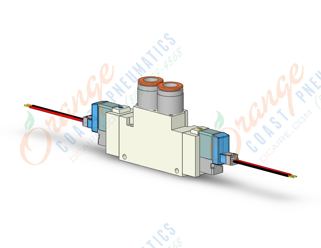 SMC VQZ3221-5LB1-C10 3000 series 5 port valve, 4/5 PORT SOLENOID VALVE