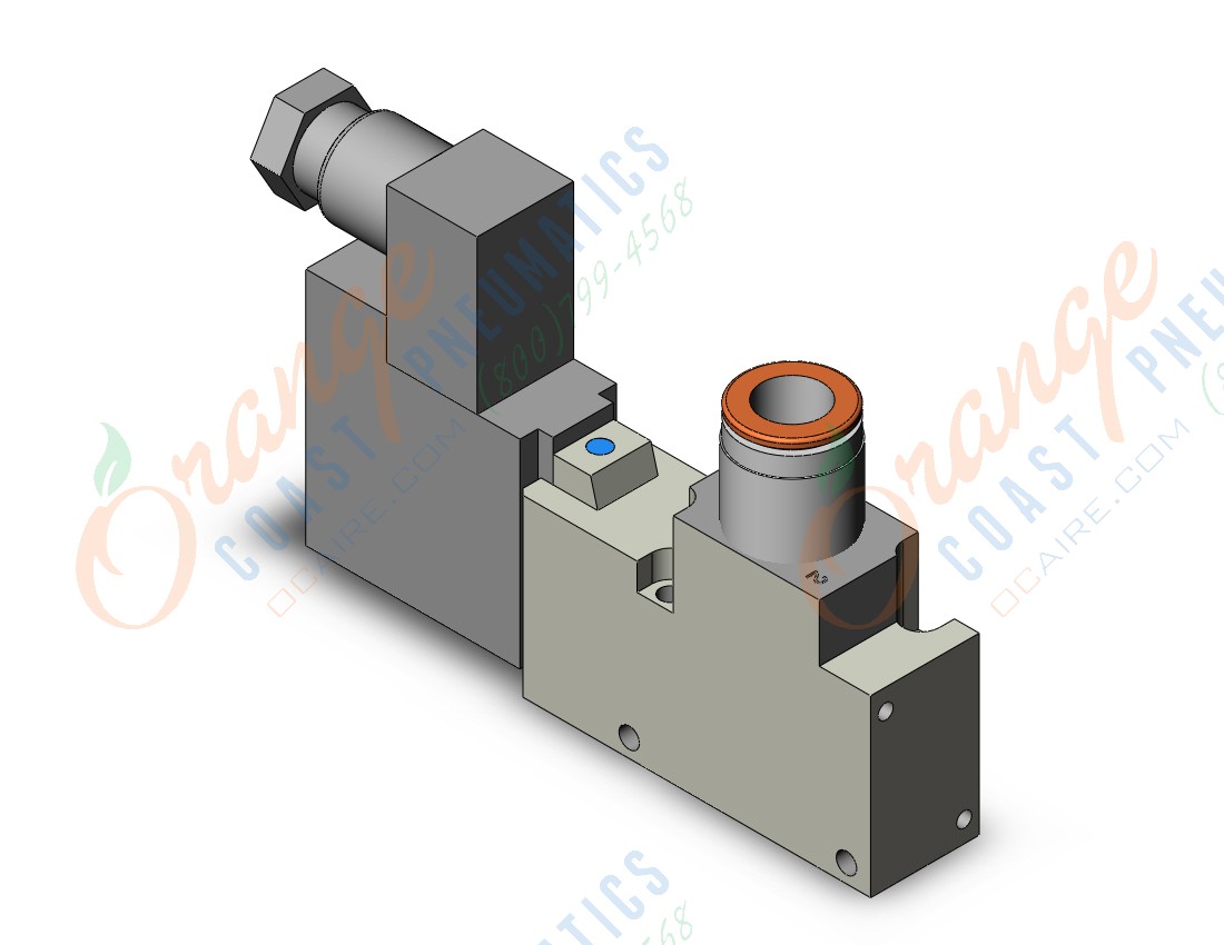 SMC VQZ342-5YZ1-C10 3 port body ported solenoid valve, 3 PORT SOLENOID VALVE