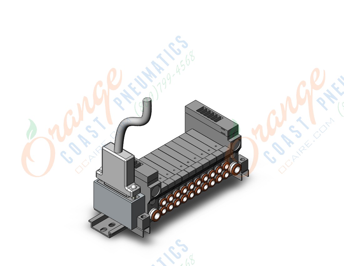 SMC VV5Q11-10C6FU2-DS vv5q manifold, 4/5 PORT SOLENOID VALVE