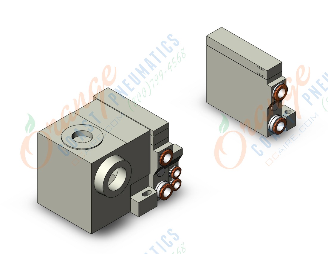 SMC VV5Q11-10C6T0 vv5q manifold, 4/5 PORT SOLENOID VALVE