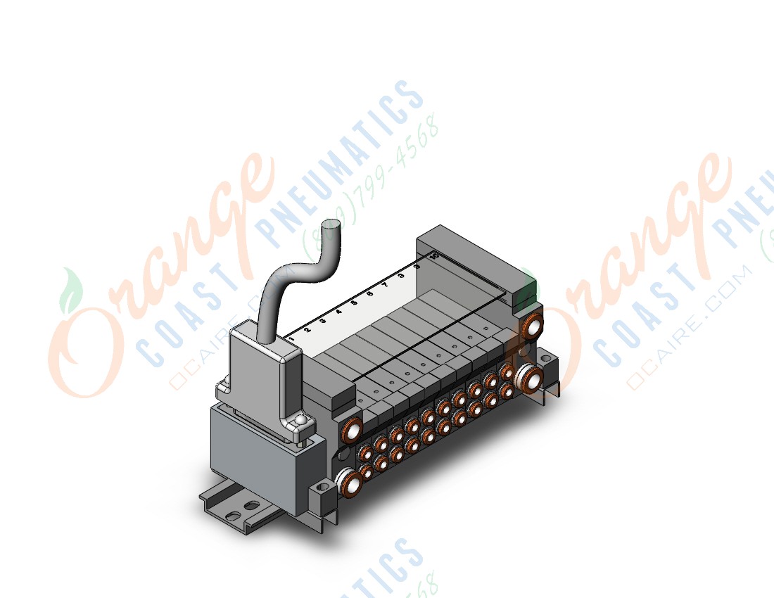 SMC VV5Q11-10N3FU3-DN-Q vv5q manifold, 4/5 PORT SOLENOID VALVE