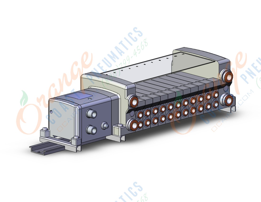 SMC VV5QC21-11N7SDQN0-DN-X160US vqc manifold, 4/5 PORT SOLENOID VALVE