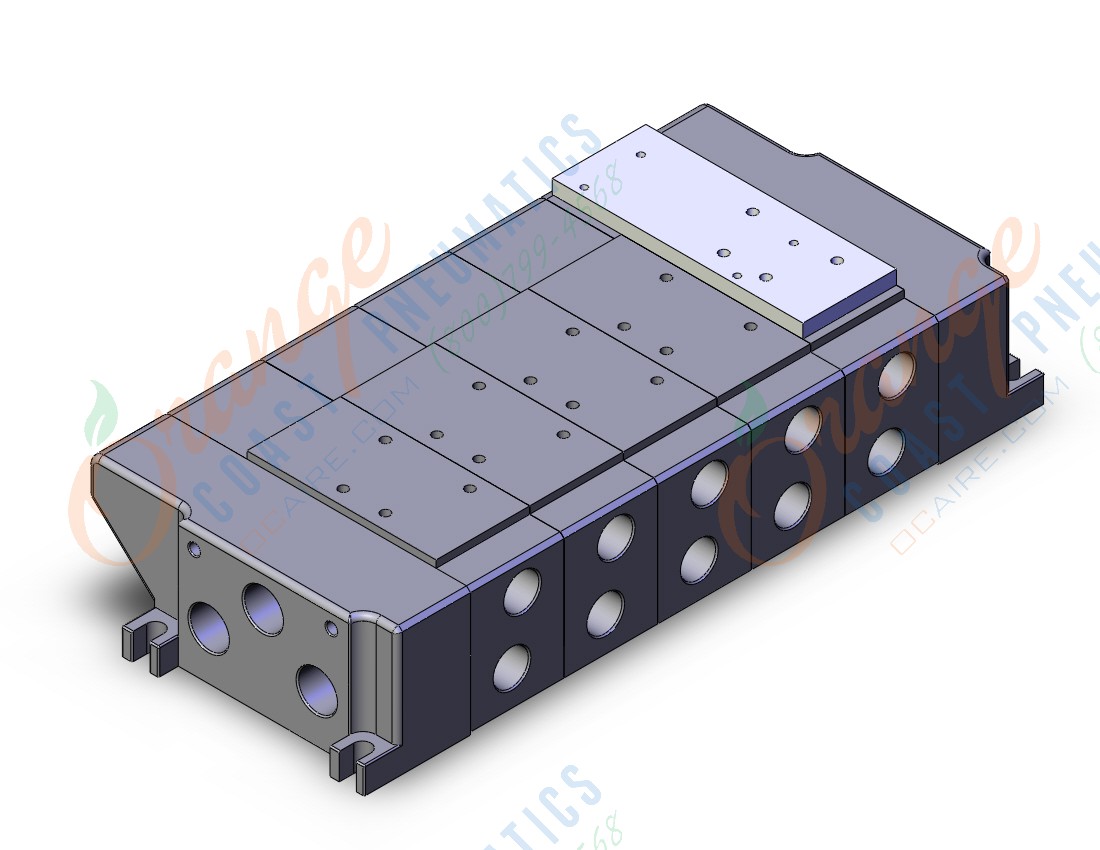 SMC VV835-06-SU010B-W1 "is0, 4/5 PORT SOLENOID VALVE