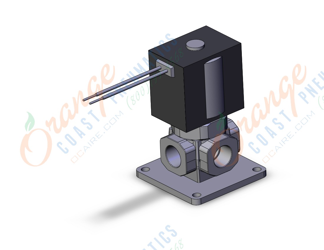 SMC VX3244HZ-02N-5G1-B "direct op 3 port solenoid valve, 3 PORT SOLENOID VALVE