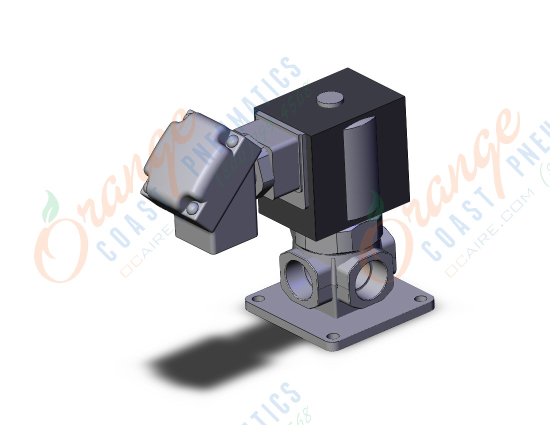 SMC VX3340-03-5TZ1-B "direct op 3 port solenoid valve, 3 PORT SOLENOID VALVE