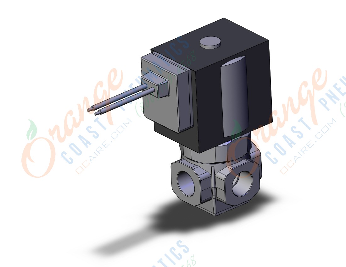 SMC VX3344Z-02N-3GR1 "direct op 3 port solenoid valve, 3 PORT SOLENOID VALVE