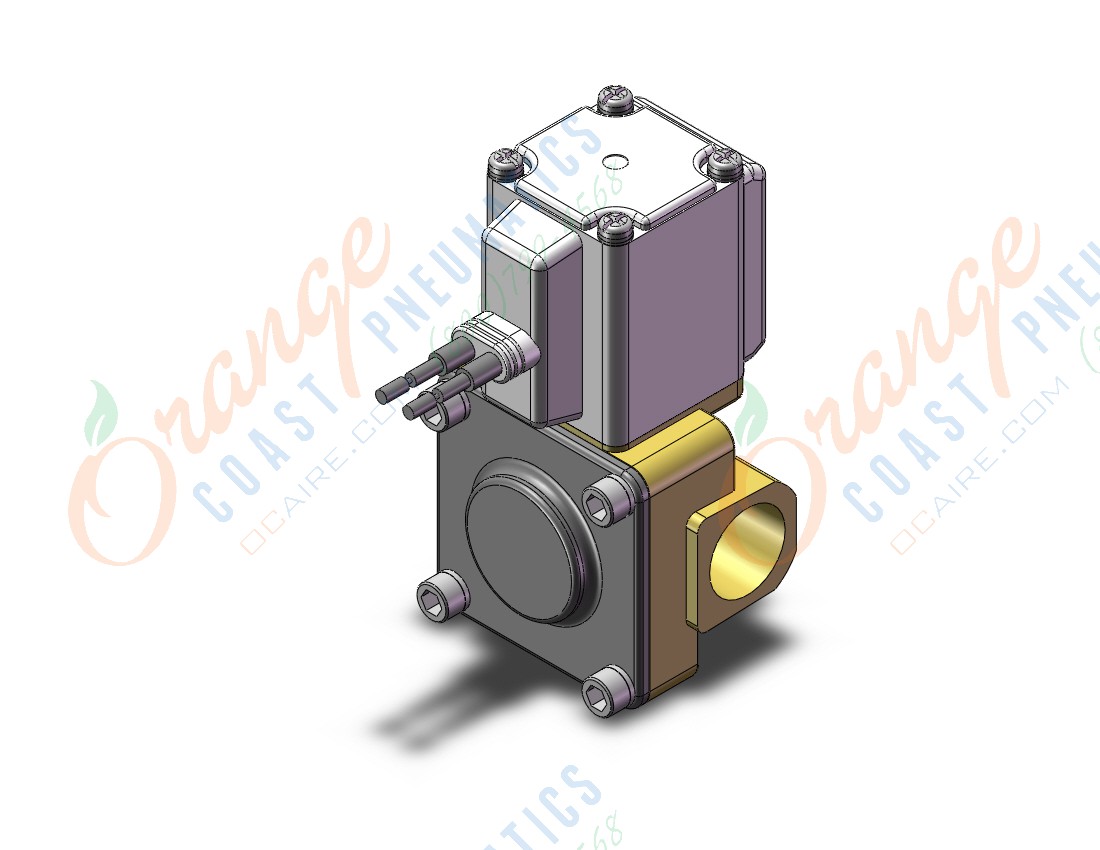 SMC VXD232BC pilot op 2 port solenoid valve (n.c.), 2 PORT VALVE